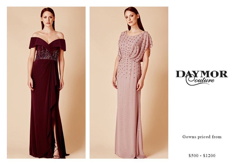 Daymor Gowns Priced $500 - $1200